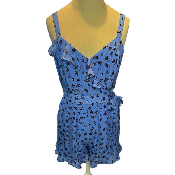 NWT Parker Cartagena Ruffle Sleeveless Romper - Picture 4 of 6